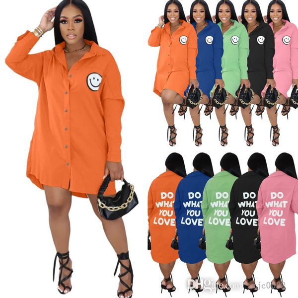 fashion women shirt dress long sleeve vestidos designer button down dresses lapel neck letter printed skirt fall clothing, Black;gray
fashion women shirt dress long sleeve vestidos designer button down dresses lapel neck letter printed skirt fall clothing, Black;gray