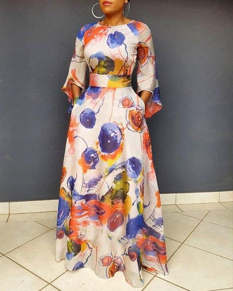 casual dresses cocktail party round neck orange flower print gown luxury chiffon evening formal mermaid long prom frock 2022casual, Black;gray
casual dresses cocktail party round neck orange flower print gown luxury chiffon evening formal mermaid long prom frock 2022casual, Black;gray