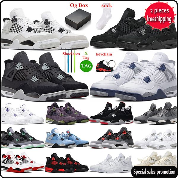 with box basketball shoes 4 for men women infrared j4 military black 4s cat fired red thunder white cement pure money purple mens trainer
with box basketball shoes 4 for men women infrared j4 military black 4s cat fired red thunder white cement pure money purple mens trainer