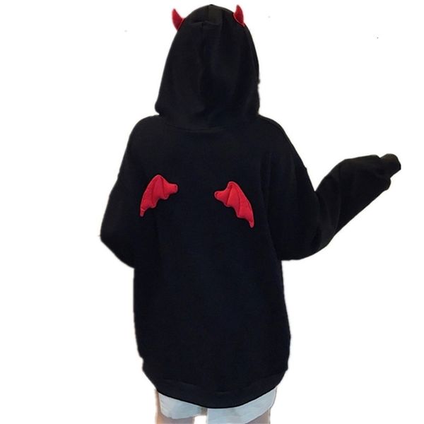 women's hoodies & sweatshirts harajuku hoodies gadis tanduk setan kecil gotik be 220823, Black
women's hoodies & sweatshirts harajuku hoodies gadis tanduk setan kecil gotik be 220823, Black