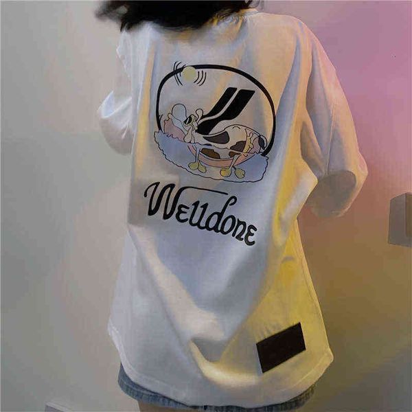 designer men's t-shirt correct version 2022 summer fashion brand leisurely cow men's and women's short sleeved t-shirt bottom, White;black
designer men's t-shirt correct version 2022 summer fashion brand leisurely cow men's and women's short sleeved t-shirt bottom, White;black