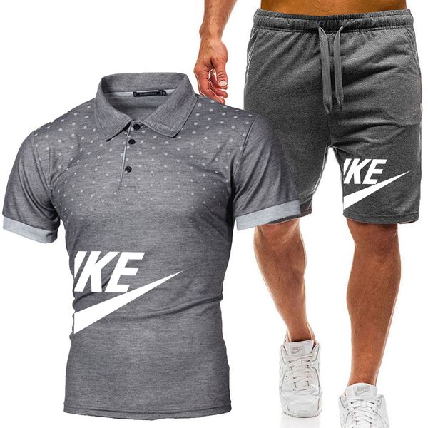2 piece men's summer sportswear polo suit shorts men casual two piece t shirt shorts 12 colors 4xl, Gray
2 piece men's summer sportswear polo suit shorts men casual two piece t shirt shorts 12 colors 4xl, Gray
