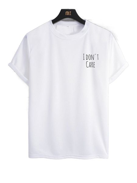 men slogan graphic tee x3qw#, White;black 
men slogan graphic tee x3qw#, White;black