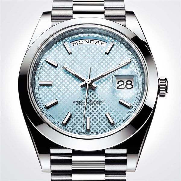40mm mens watch automatic movement 904 stainless steel men 2813 mechanical watches wristwatches montre de luxe, Slivery;brown
40mm mens watch automatic movement 904 stainless steel men 2813 mechanical watches wristwatches montre de luxe, Slivery;brown