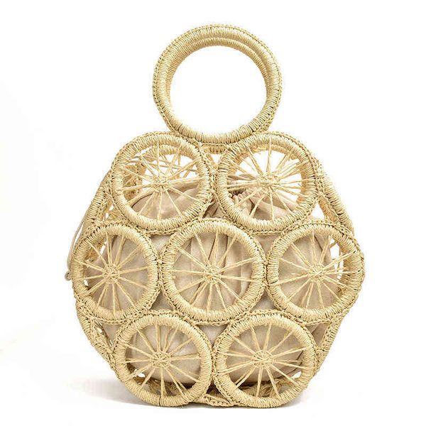 fashion rattan hollow round straw bags wicker woven women handbags summer beach shoulder crossbody bags casual lady bali purses 220426
fashion rattan hollow round straw bags wicker woven women handbags summer beach shoulder crossbody bags casual lady bali purses 220426