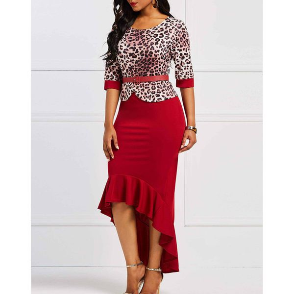 leopard ruffle autumn summer vintage bandage long party dress casual plus size slim bodycon maxi dresses y200805, Black;pink
leopard ruffle autumn summer vintage bandage long party dress casual plus size slim bodycon maxi dresses y200805, Black;pink