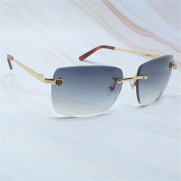 panther tint sunglasses fashion sunglasses designer cariter sun glasses summer rimless glasses women and mens brand eyewear307f, White;black
panther tint sunglasses fashion sunglasses designer cariter sun glasses summer rimless glasses women and mens brand eyewear307f, White;black