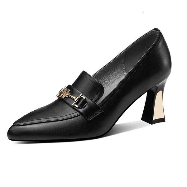 dress shoes spring and summer women's shoes pointed thick heels high metal cowhide four seasons single 3xaq, Black
dress shoes spring and summer women's shoes pointed thick heels high metal cowhide four seasons single 3xaq, Black