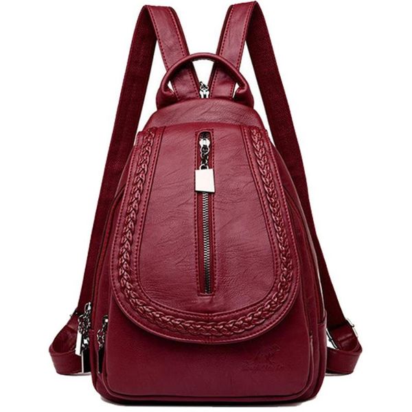 outdoor bags women leather backpacks zipper female chest bag sac a dos travel back pack ladies bagpack mochilas school for teenage2809
outdoor bags women leather backpacks zipper female chest bag sac a dos travel back pack ladies bagpack mochilas school for teenage2809