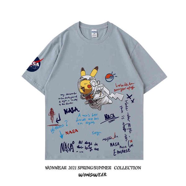 nasa astronaut t-shirt men's joint short sleeve ins fashion cartoon pure cotton couple student summer clothing bottoms 11ner6, White;black
nasa astronaut t-shirt men's joint short sleeve ins fashion cartoon pure cotton couple student summer clothing bottoms 11ner6, White;black