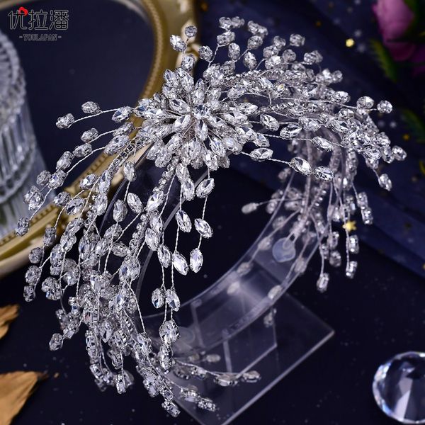 silver fashion diamond tiara baroque crystal bridal headwear crown rhinestone with wedding jewelry hair accessories bridal crowns headpieces
silver fashion diamond tiara baroque crystal bridal headwear crown rhinestone with wedding jewelry hair accessories bridal crowns headpieces