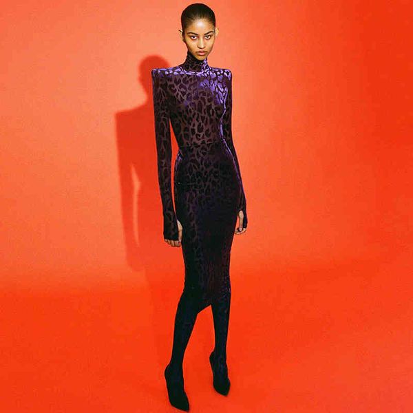 casual dresses 2022 star perspective leopard print burnt velvet high neck elastic tight dress ls5y, Black;gray
casual dresses 2022 star perspective leopard print burnt velvet high neck elastic tight dress ls5y, Black;gray