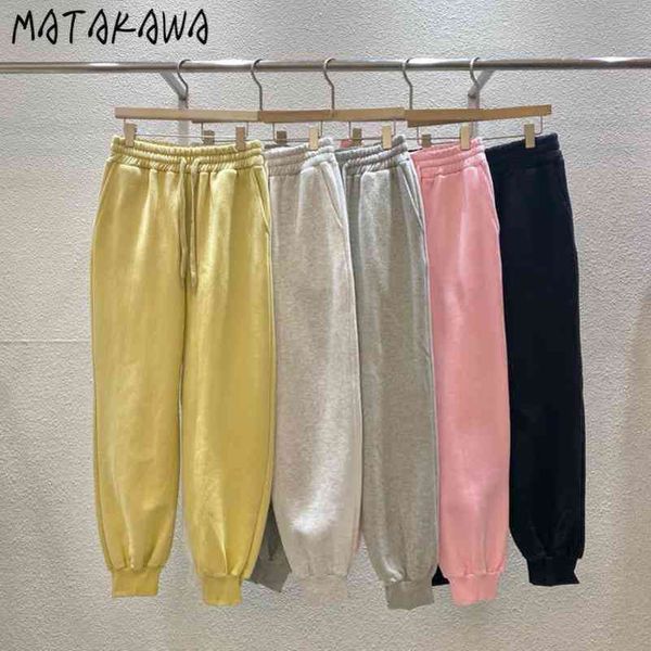 streetwear women pants spring solid elastic waist drawstring sweatpants casual sports harem womens trousers 210506, Black;white
streetwear women pants spring solid elastic waist drawstring sweatpants casual sports harem womens trousers 210506, Black;white
