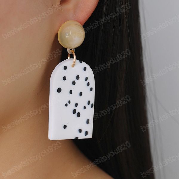 geometric acrylic fashion statement drop earrings for women vintage resin oval round dangle earring 2022 wedding jewelry, Silver
geometric acrylic fashion statement drop earrings for women vintage resin oval round dangle earring 2022 wedding jewelry, Silver