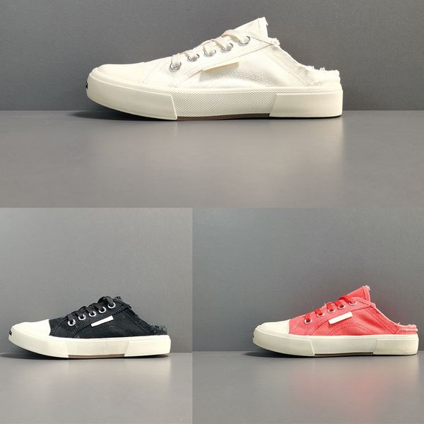 paris sneakers mule low casual shoes red balck white destroyed cotton outdoor trainers
paris sneakers mule low casual shoes red balck white destroyed cotton outdoor trainers