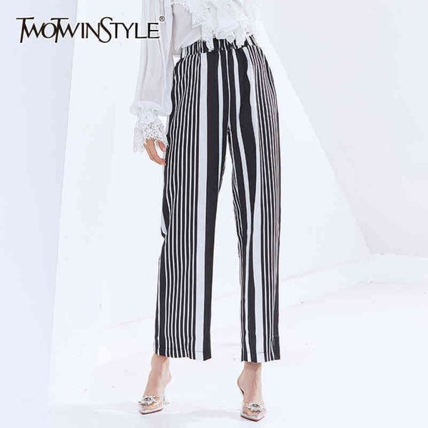 striped chiffon trousers for women wide leg pants palazzon elastic high waist casual clothes spring fashion 210423, Black;white
striped chiffon trousers for women wide leg pants palazzon elastic high waist casual clothes spring fashion 210423, Black;white