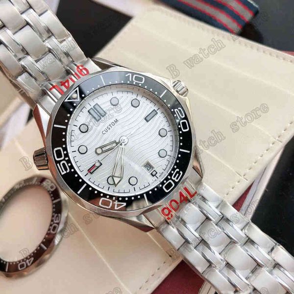42mm automatic movement male watch stainless steel ceramic bezel waterproof luminous mechanical 007smai, Slivery;brown
42mm automatic movement male watch stainless steel ceramic bezel waterproof luminous mechanical 007smai, Slivery;brown