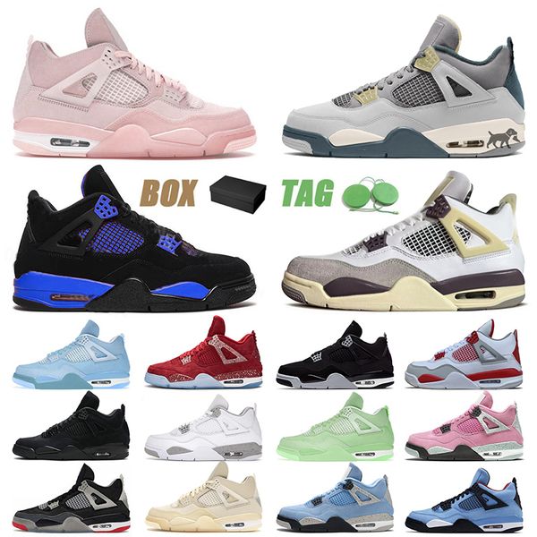 mens womens jumpman 4 4s iv designer basketball shoes sb bred blue thunder craft military black cat peach sail green sports sneakers trainer
mens womens jumpman 4 4s iv designer basketball shoes sb bred blue thunder craft military black cat peach sail green sports sneakers trainer