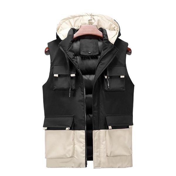 men's vests 2022 large size men's autumn winter korean fashion down cotton vest man thickened warm handsome waistcoat coat, Black;white
men's vests 2022 large size men's autumn winter korean fashion down cotton vest man thickened warm handsome waistcoat coat, Black;white