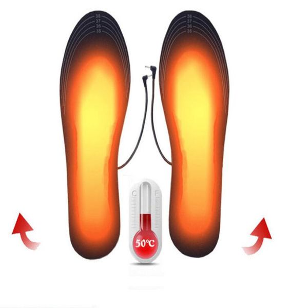 usb heated shoe insoles feet warm sock pad mat electrically heating washable thermal 220610, White;pink
usb heated shoe insoles feet warm sock pad mat electrically heating washable thermal 220610, White;pink