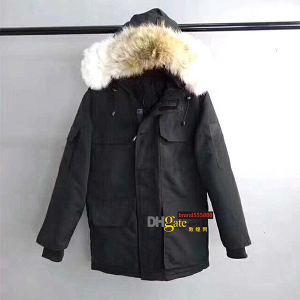winter mens downs parkas wolf fur windbreaker coat thick warm hooded down jacket outwear, Black
winter mens downs parkas wolf fur windbreaker coat thick warm hooded down jacket outwear, Black