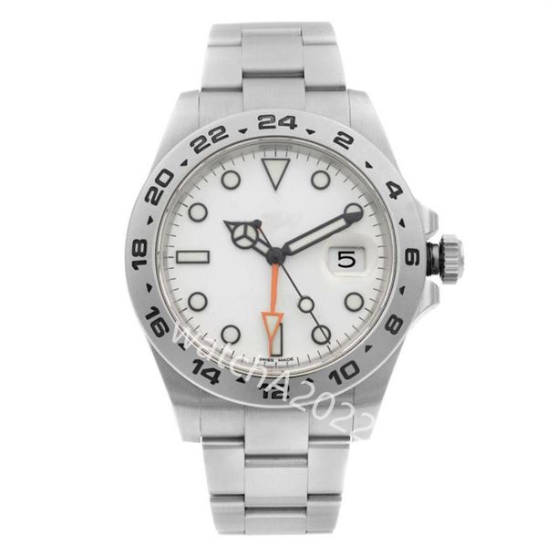 sx asia watch gmt 42mm 216570 white black dial orange needle stainless steel explorer mechanical automatic ref.216570 ss / ss men 334h, Slivery;brown
sx asia watch gmt 42mm 216570 white black dial orange needle stainless steel explorer mechanical automatic ref.216570 ss / ss men 334h, Slivery;brown