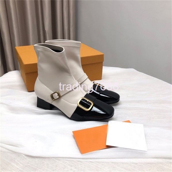 boots autumn and winter color matching mary jane short boots thick heel belt buckle elastic tube fashion net red thin, Black
boots autumn and winter color matching mary jane short boots thick heel belt buckle elastic tube fashion net red thin, Black