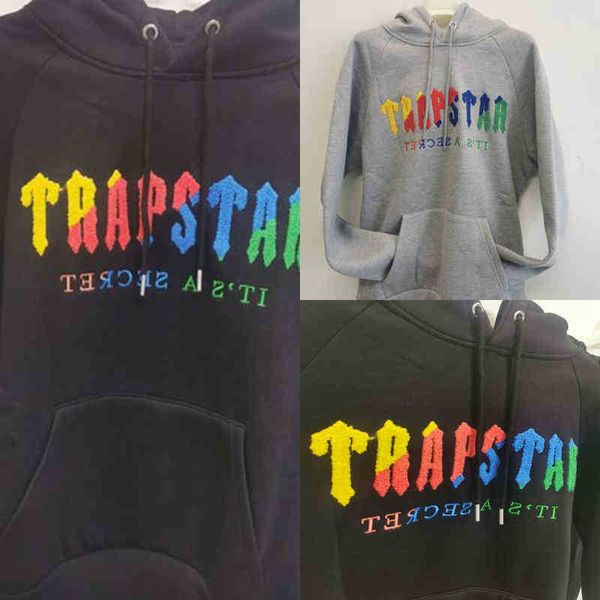 2022 tracksuit sweatshirts men women designer warm hooded trapstar hat sportswear vests autumn winter printed sweatshirt, Black
2022 tracksuit sweatshirts men women designer warm hooded trapstar hat sportswear vests autumn winter printed sweatshirt, Black