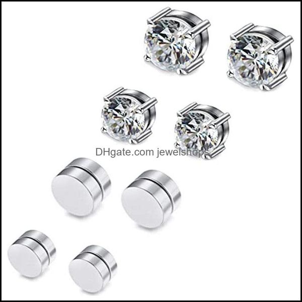clip-on screw back earrings jewelry pairs of stainless steel magnetic stud set for men and women non-p dhutp, Silver
clip-on screw back earrings jewelry pairs of stainless steel magnetic stud set for men and women non-p dhutp, Silver