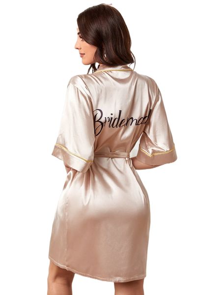 lace trim belted bridesmaid sleep robe 88kq#, Black;red
lace trim belted bridesmaid sleep robe 88kq#, Black;red