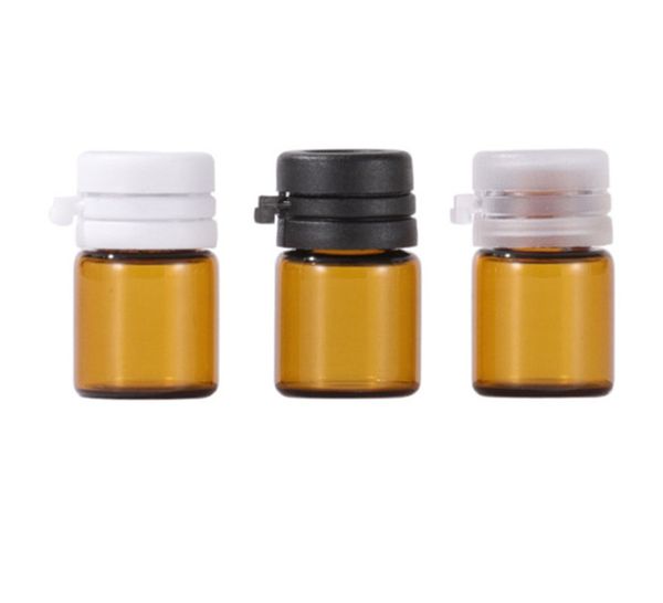 1ml empty bottle essential oil glass vial concentrate sample glass container original liquid bottles lock
1ml empty bottle essential oil glass vial concentrate sample glass container original liquid bottles lock