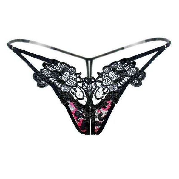 women's underwear temptation hollow out embroidery low waist open crotch thong luxury buttocks can be side open t pants w220324, Red;black
women's underwear temptation hollow out embroidery low waist open crotch thong luxury buttocks can be side open t pants w220324, Red;black