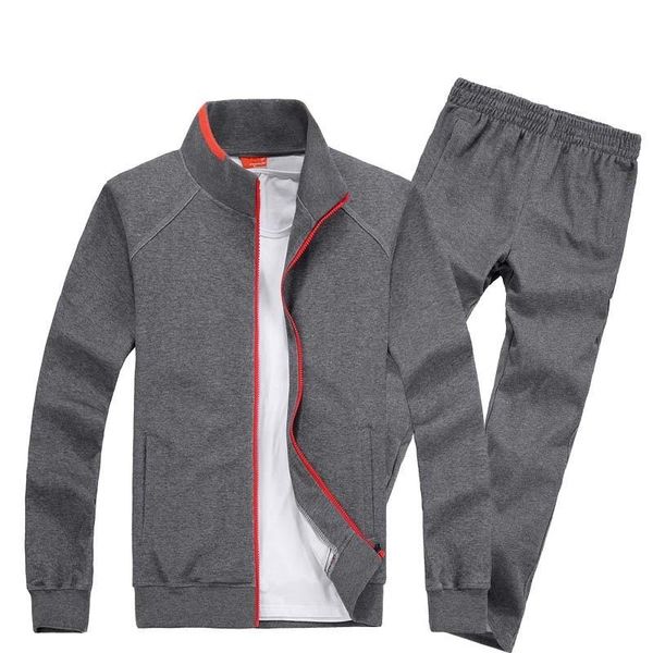 men's tracksuits autumn men casual set long sleeve stand collar coat sweatsuit comfort sweatpants male sets suit large size l-8xl loose, Gray
men's tracksuits autumn men casual set long sleeve stand collar coat sweatsuit comfort sweatpants male sets suit large size l-8xl loose, Gray