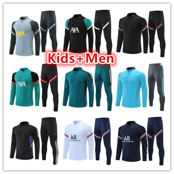 2022 kids and mens soccer jerseys tracksuit football training kit survetement foot chandal futbol jersey maillot camiseta de fútbol chándal, Black
2022 kids and mens soccer jerseys tracksuit football training kit survetement foot chandal futbol jersey maillot camiseta de fútbol chándal, Black