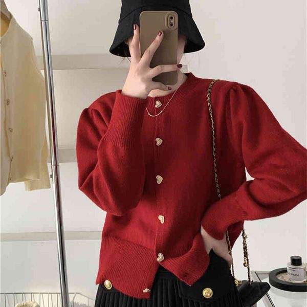 women's polos gentle wind temperament loose solid color long sleeve round neck knitted cardigan spring sweater coat women fmmd, White
women's polos gentle wind temperament loose solid color long sleeve round neck knitted cardigan spring sweater coat women fmmd, White