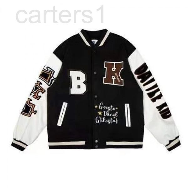 women's jackets designer feel lonely american letter embroidered baseball jacket cotton jacket loose and versatile thickened 45nv, Black;brown
women's jackets designer feel lonely american letter embroidered baseball jacket cotton jacket loose and versatile thickened 45nv, Black;brown