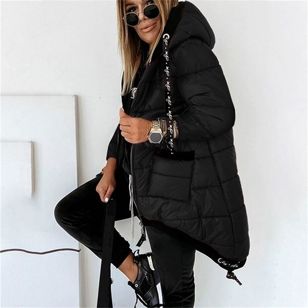 autumn women long cotton coat hooded zipper light weight long sleeve jacket ladies fashion casual solid color clothing 201212, Black
autumn women long cotton coat hooded zipper light weight long sleeve jacket ladies fashion casual solid color clothing 201212, Black