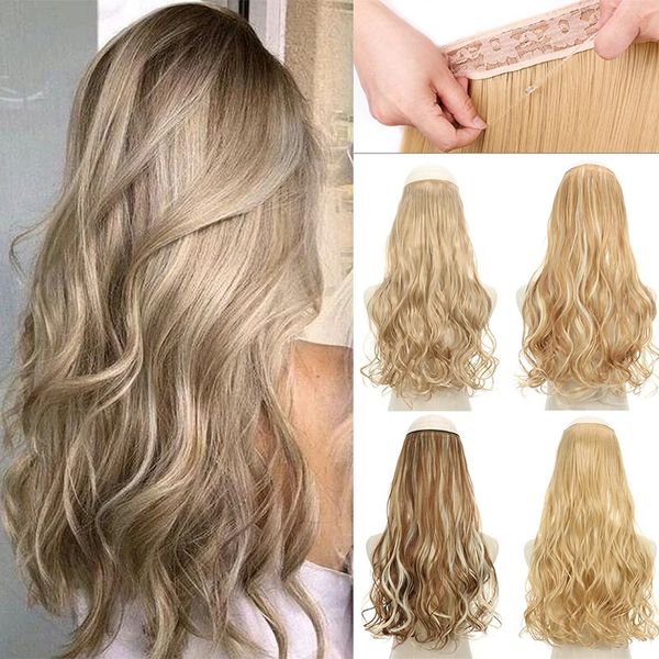 costume accessories no clips in long wave invisible wire hidden secret false hair piece synthetic natural brown blonde fish line hairpiece f, Silver
costume accessories no clips in long wave invisible wire hidden secret false hair piece synthetic natural brown blonde fish line hairpiece f, Silver