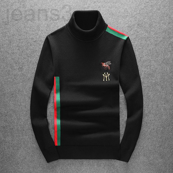 men's sweaters designer new style sweater 2021 winter fashion men's bee embroidery reversible turtleneck long sleeve angf, White;black
men's sweaters designer new style sweater 2021 winter fashion men's bee embroidery reversible turtleneck long sleeve angf, White;black