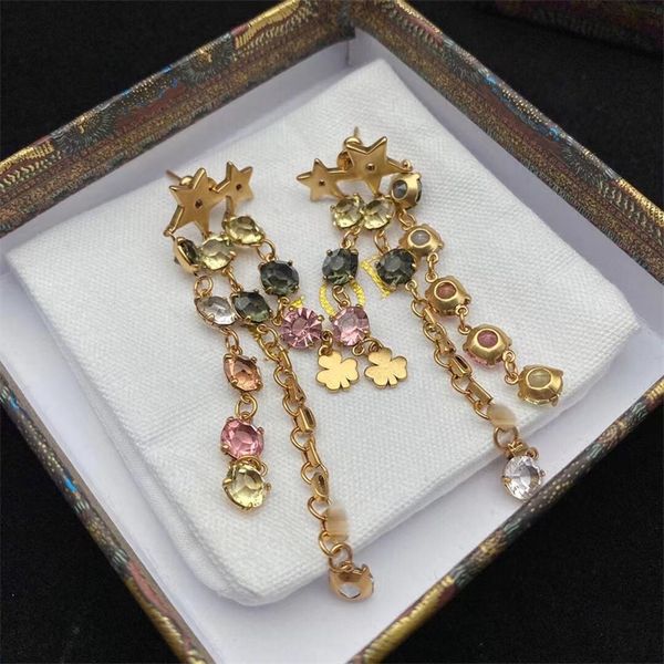 65% jewelry online store sale new earrings s925 silver needle female color diamond long tassel earrings, Golden
65% jewelry online store sale new earrings s925 silver needle female color diamond long tassel earrings, Golden
