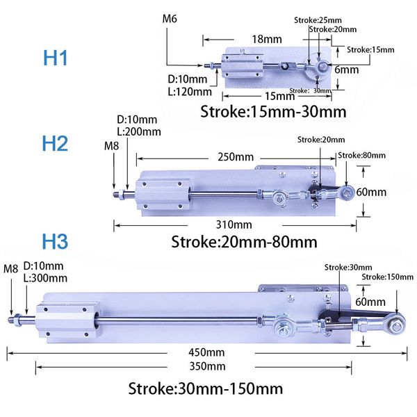 fredorch telescopic linear actuator metal gear reduction motor dc ly reciprocating diy machine
fredorch telescopic linear actuator metal gear reduction motor dc ly reciprocating diy machine