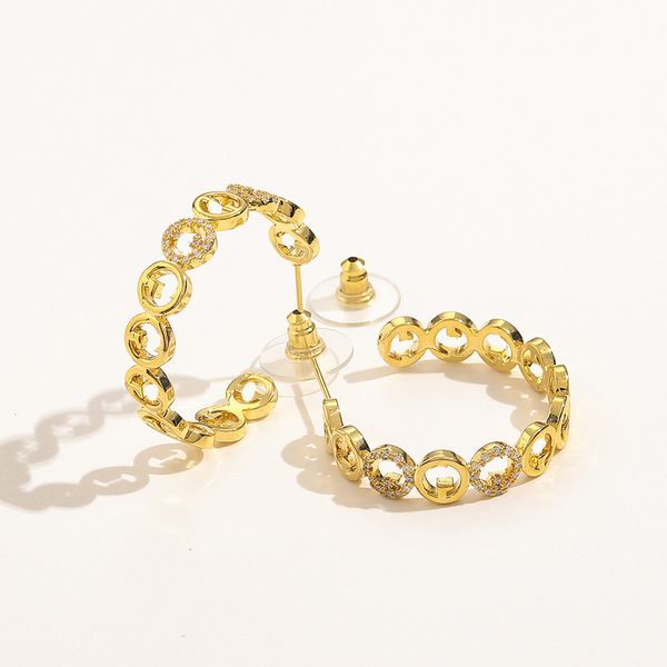 2022 new jewelry accessories french ancient double exaerated bi earrins copper inlaid zircon real old plated temperament earrings, Golden
2022 new jewelry accessories french ancient double exaerated bi earrins copper inlaid zircon real old plated temperament earrings, Golden