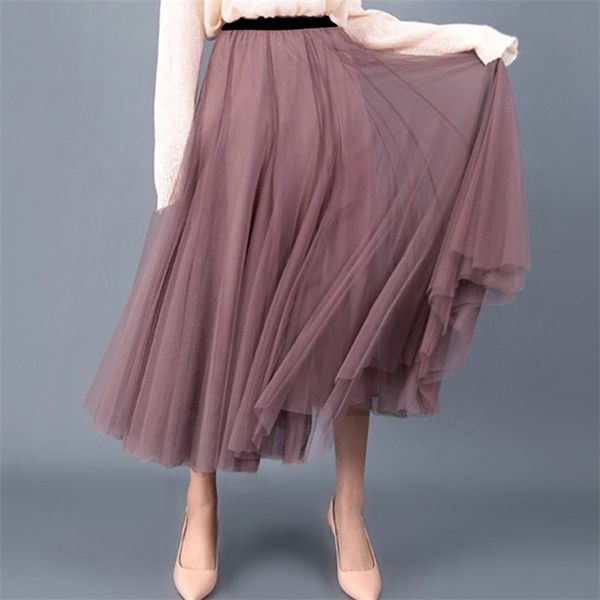 summer tulle skirts womens midi pleated black skirt women spring fashion elastic high waist mesh tutu 220408
summer tulle skirts womens midi pleated black skirt women spring fashion elastic high waist mesh tutu 220408