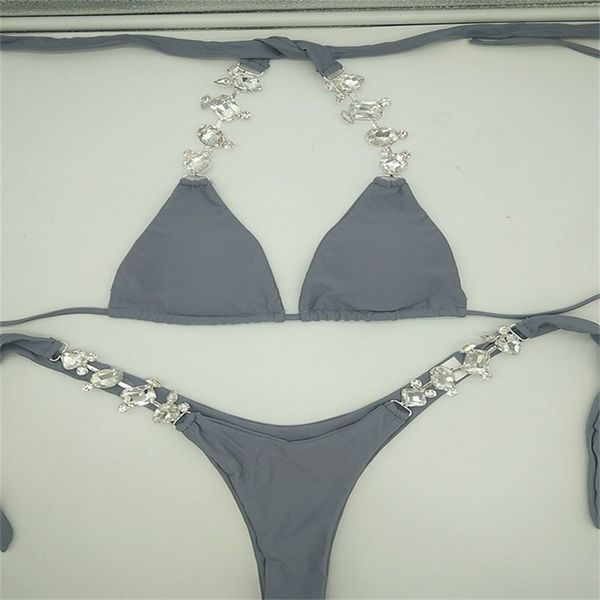 vacation crystal bikini set new style diamond bathing suit swimsuit bling stones swimwear biquini t200508, White;black
vacation crystal bikini set new style diamond bathing suit swimsuit bling stones swimwear biquini t200508, White;black