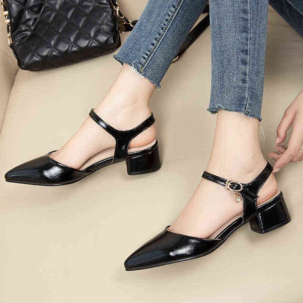 sandals mode vrouwen sandalen schoenen enkelbandjes zomer voor lage hakken puntschoen casual rood zwart party dames 220427, Black
sandals mode vrouwen sandalen schoenen enkelbandjes zomer voor lage hakken puntschoen casual rood zwart party dames 220427, Black