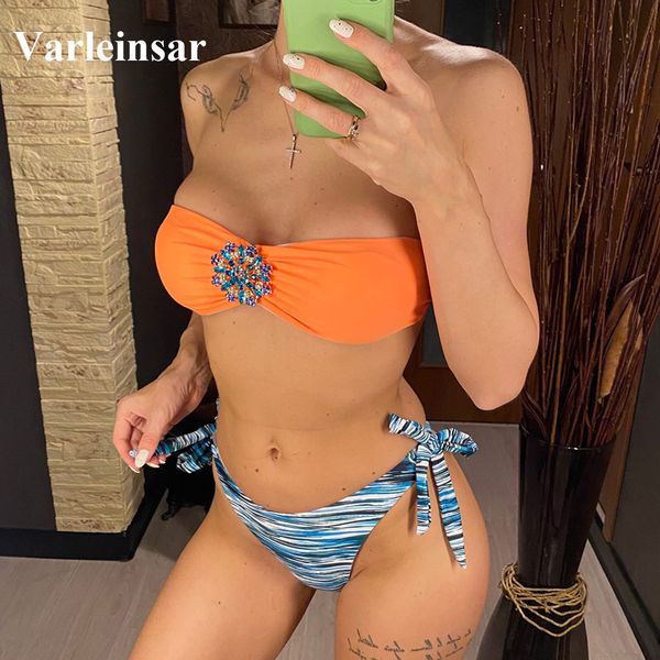 shiny rhinestone jewelry strapless bikini female swimsuit women swimwear two-pieces bikini set bather bathing suit swim v3066o, White;black
shiny rhinestone jewelry strapless bikini female swimsuit women swimwear two-pieces bikini set bather bathing suit swim v3066o, White;black