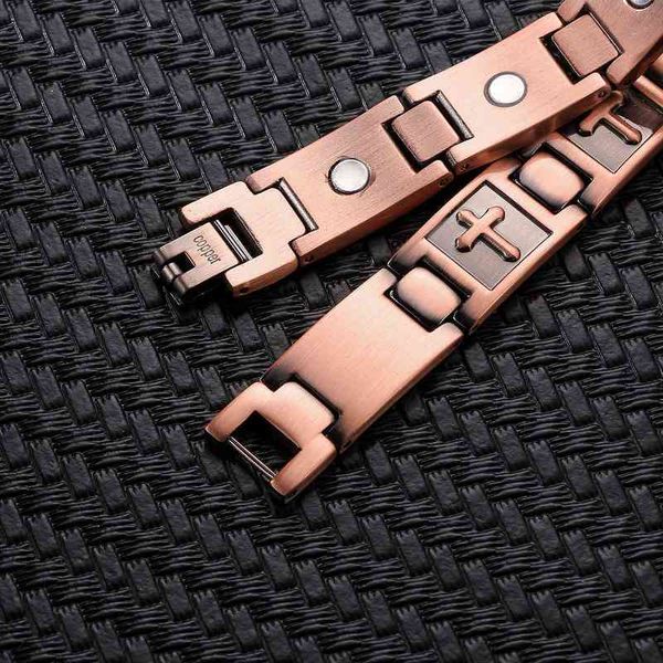 cross copper bracelets men's adjustable magnetic bracelet pain relief, Golden;silver
cross copper bracelets men's adjustable magnetic bracelet pain relief, Golden;silver