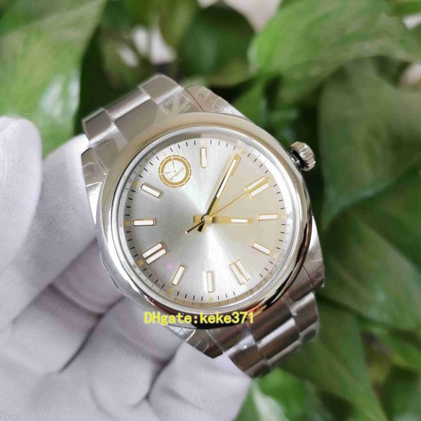 2 size bpf men watches 316l 124300 41mm 126000 36mm stainless steel luminescent silver dial good 2813 movement mechanical automatic mens wat, Slivery;brown
2 size bpf men watches 316l 124300 41mm 126000 36mm stainless steel luminescent silver dial good 2813 movement mechanical automatic mens wat, Slivery;brown