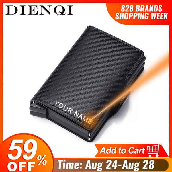 carbon fiber anti rfid credit card holder mens double cardholder case wallet metal business bank creditcard minimalist wallet lj20276p, Brown;gray
carbon fiber anti rfid credit card holder mens double cardholder case wallet metal business bank creditcard minimalist wallet lj20276p, Brown;gray