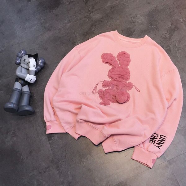 women's hoodies & sweatshirts designer spring female hairball rabbit cartoon sweater korean loose straight terry cotton 6rof, Black
women's hoodies & sweatshirts designer spring female hairball rabbit cartoon sweater korean loose straight terry cotton 6rof, Black